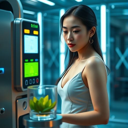 激光扫描茶叶叶片纹理分析