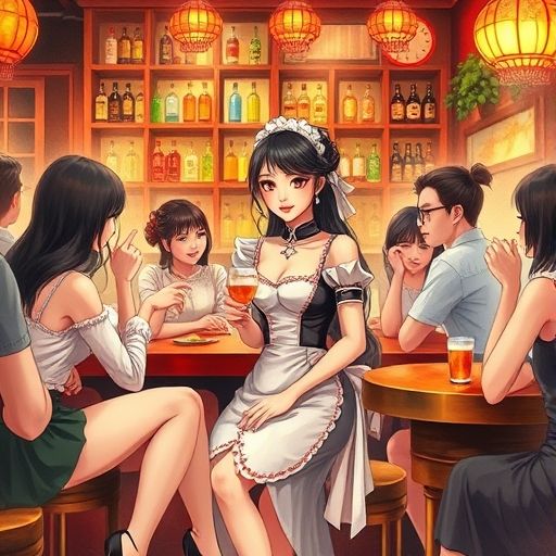 酒吧聚会，欢乐时光