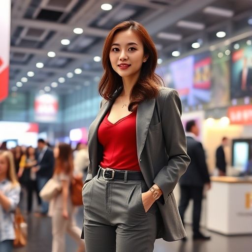 会议中心的活动现场布置