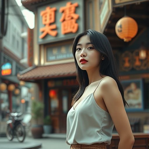 广州传统茶肆外观