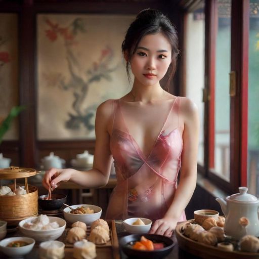 茶室的精美点心