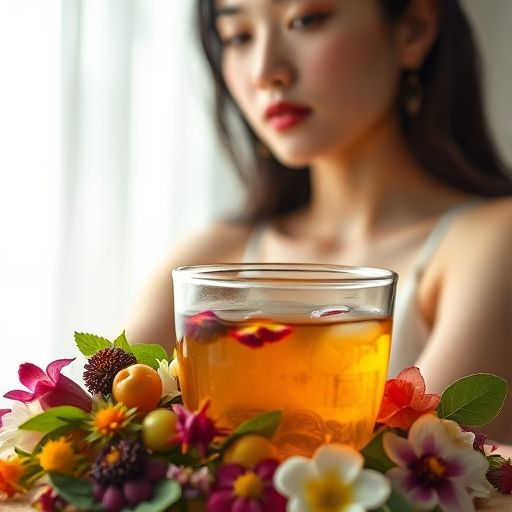 清香扑鼻的花果茶