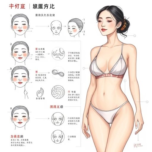 头部刮痧演示图