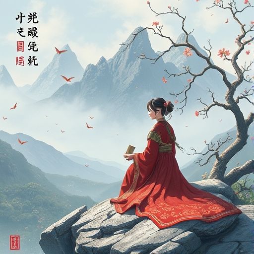 茶桌上的花艺点缀