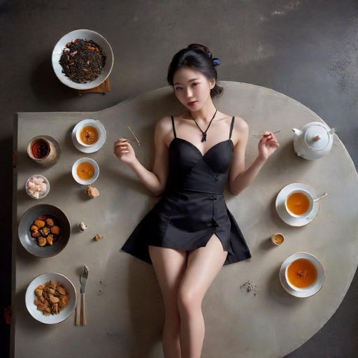 高端茶点的精美呈现