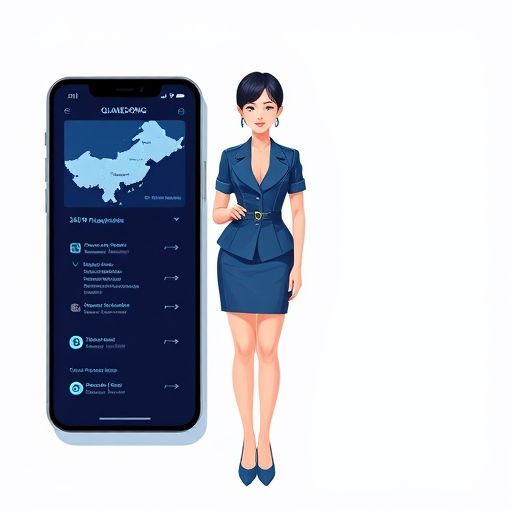 手机上显示广东夜场信息的界面