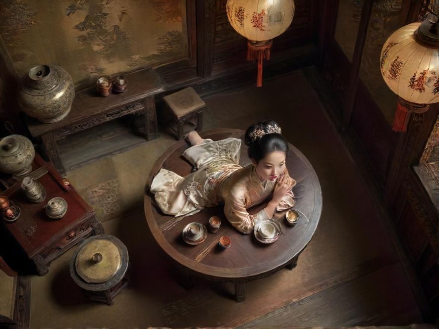 隐藏茶社的雅致环境