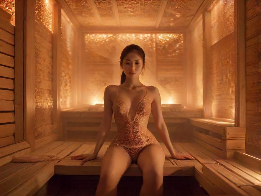 深圳夜场桑拿汗蒸休息室现代设计