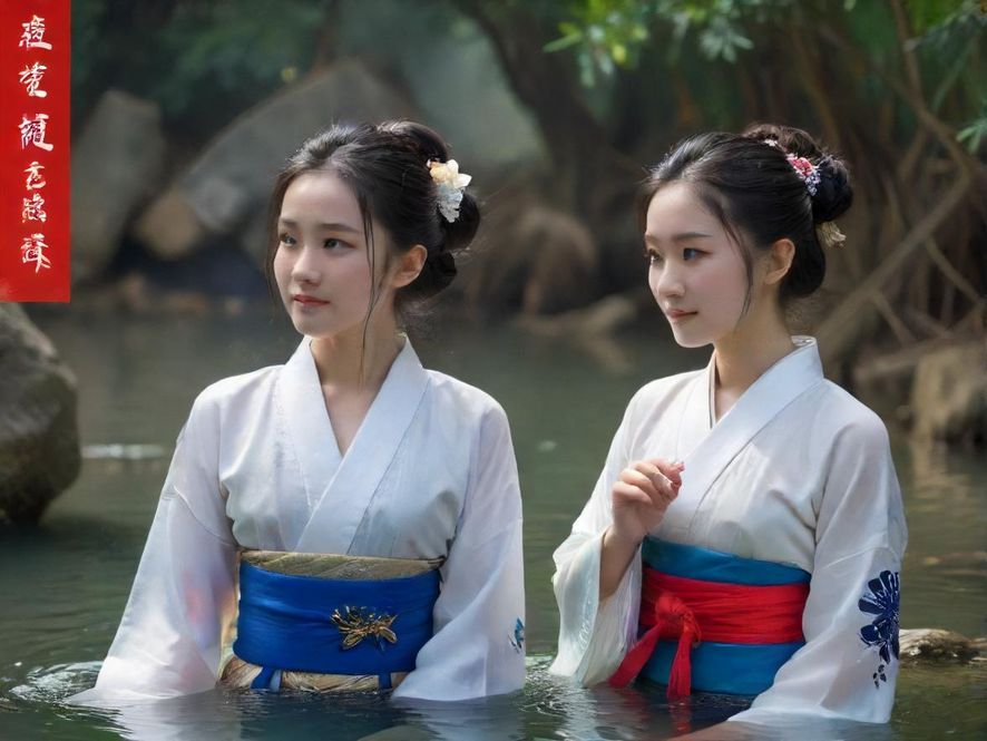 精致的水疗区,水面波光粼粼,光影交错,营造出极致的宁静与放松氛围。