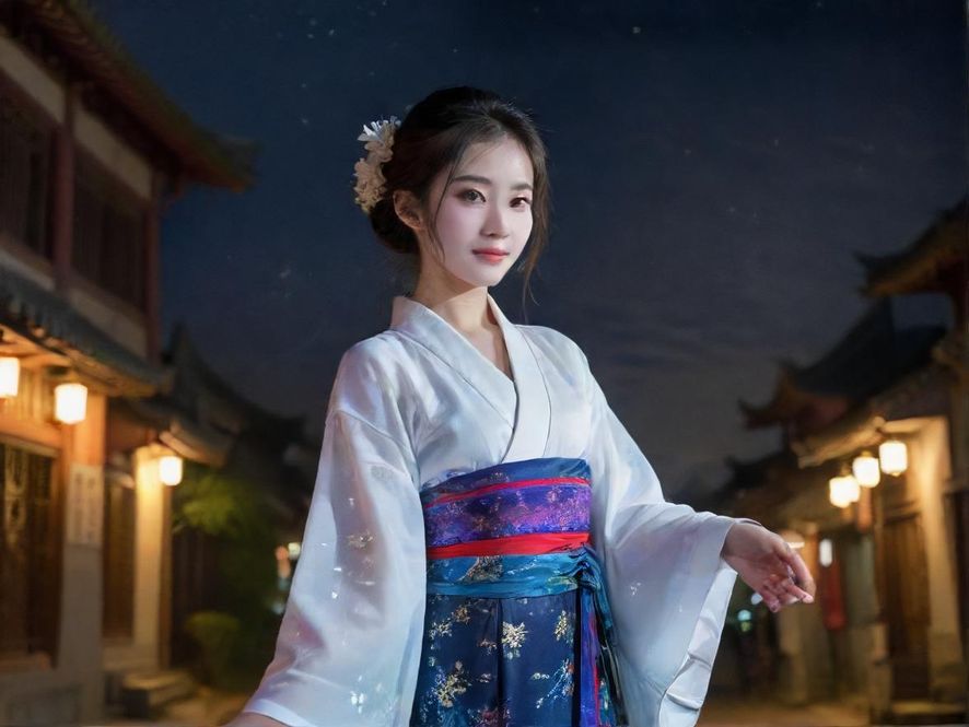 广州一家夜场入口，灯光璀璨，氛围感十足。