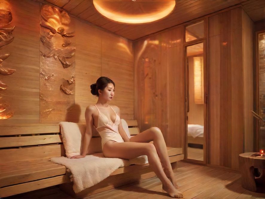 广州豪华桑拿会所休息区