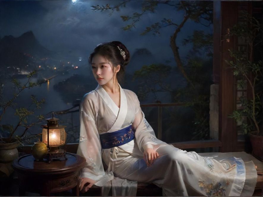 罗湖高端茶室夜景,展现雅致氛围