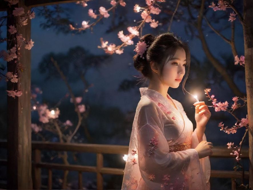 广州花满楼会所大厅，灯火辉煌，氛围温馨