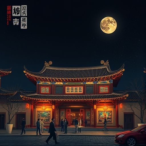新塘夜场会所大厅全景展示