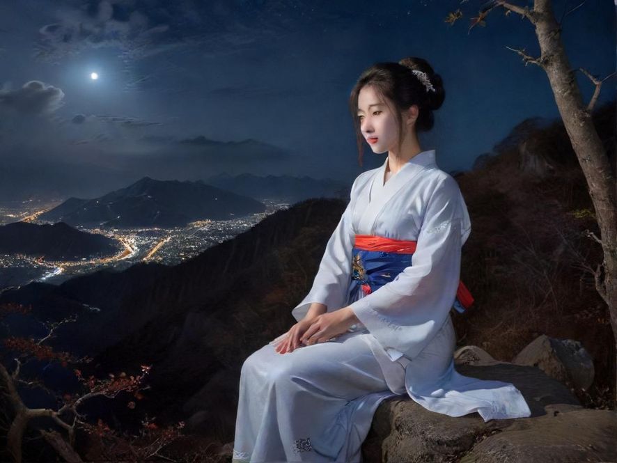 南山夜场会所外观,灯火辉煌