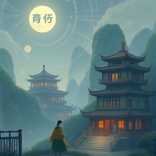 南京休闲会所夜景外观