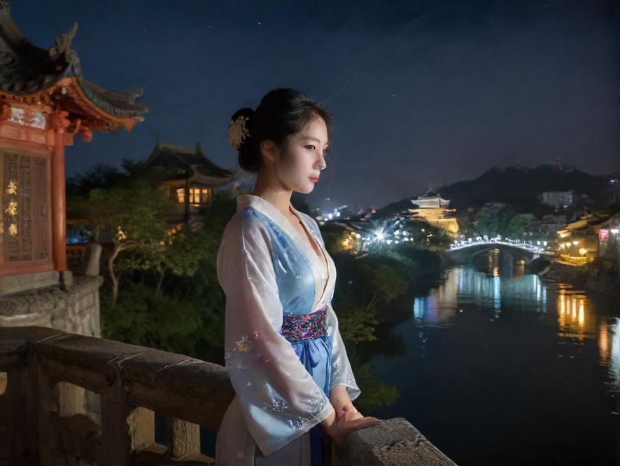 深圳夜场门口夜景