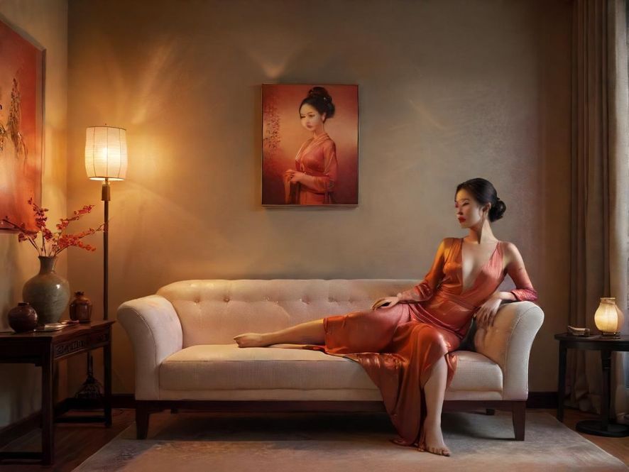 现代休闲会所内部