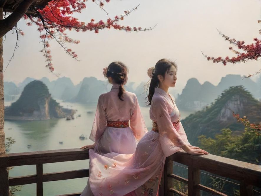 广州海珠区城市风光