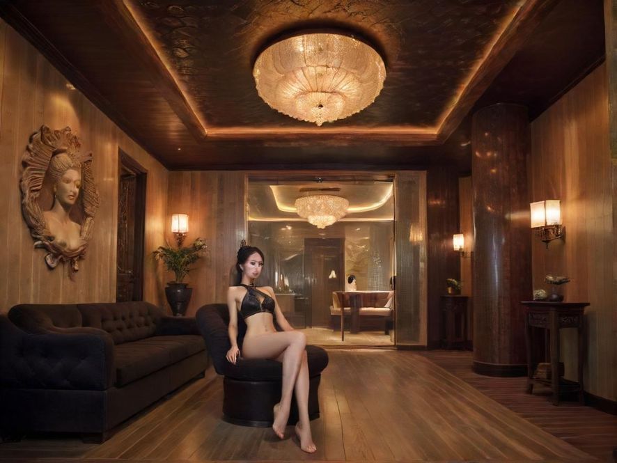 广州高端桑拿会所大堂