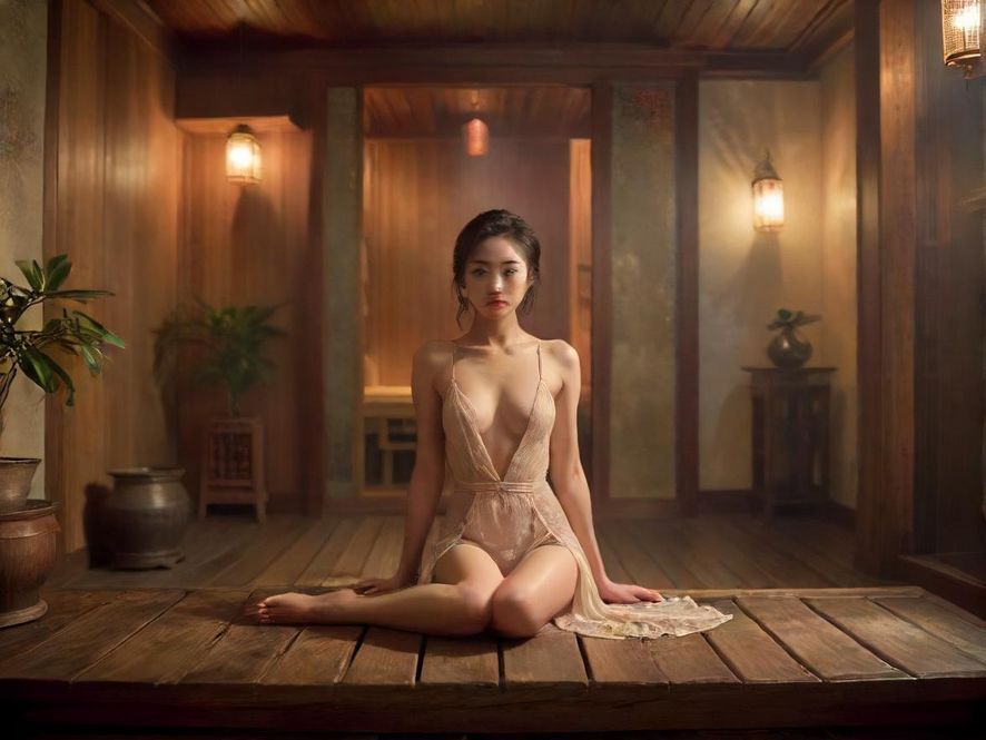 广州隐藏茶社桑拿汗蒸房实景