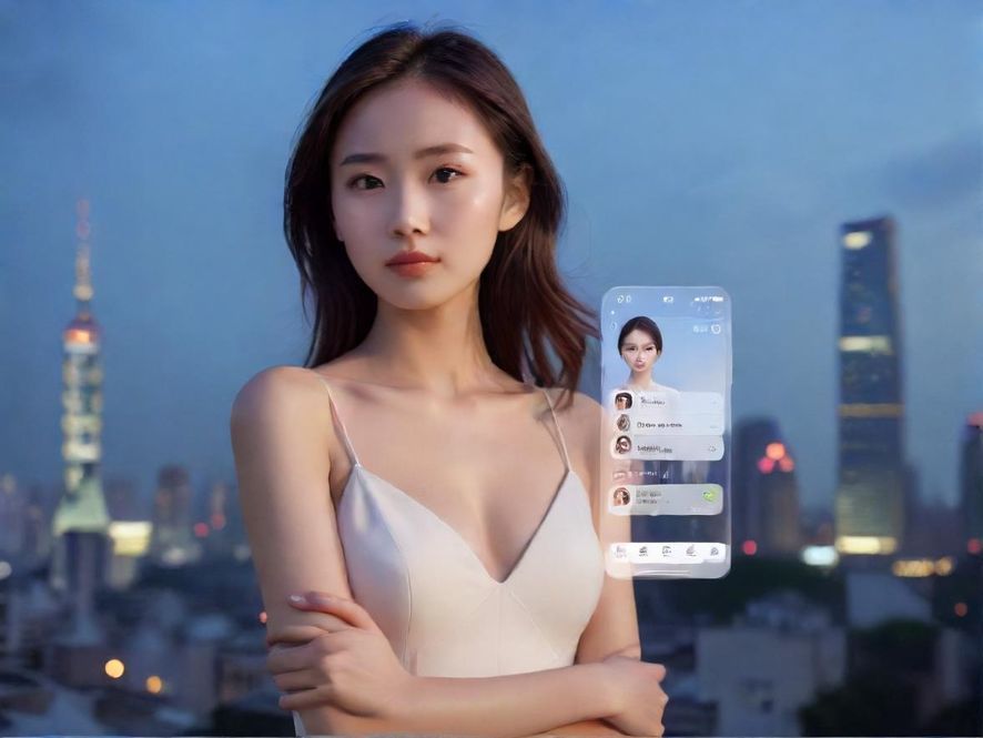 手机屏幕上的微信聊天界面,显示正在进行对话