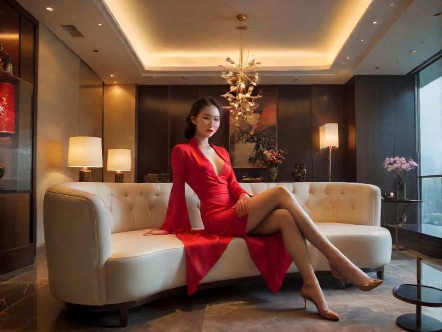 深圳高端会所内景,展现舒适的休息区域