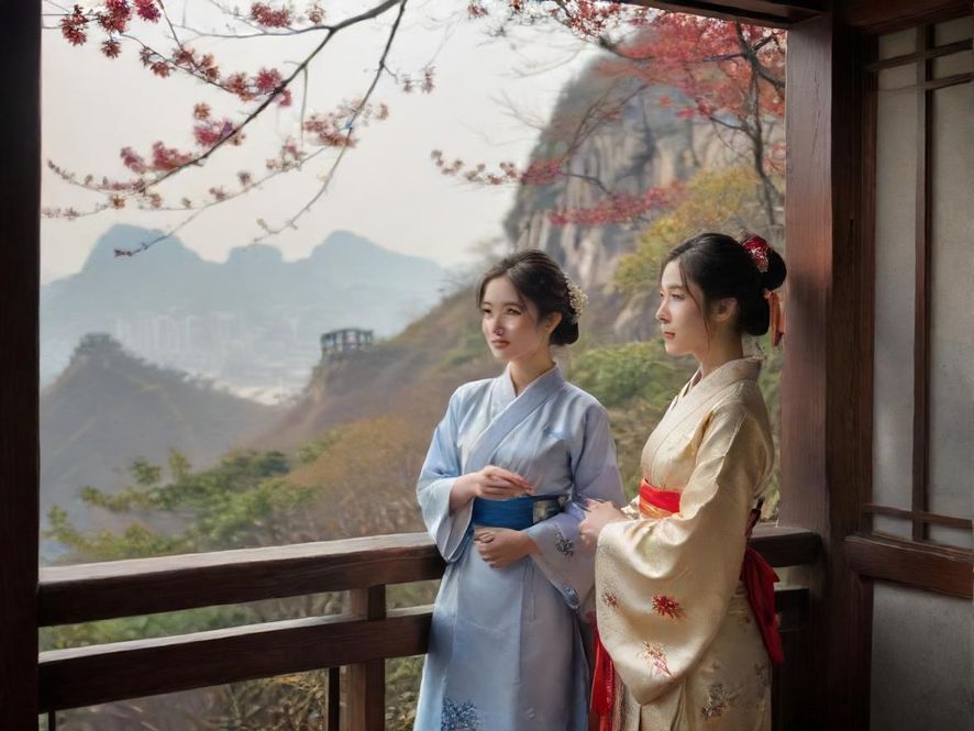 对比网图和真人