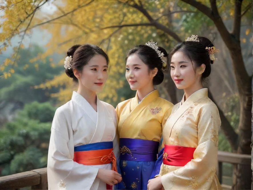 黄昏时分老旧居民楼的走廊