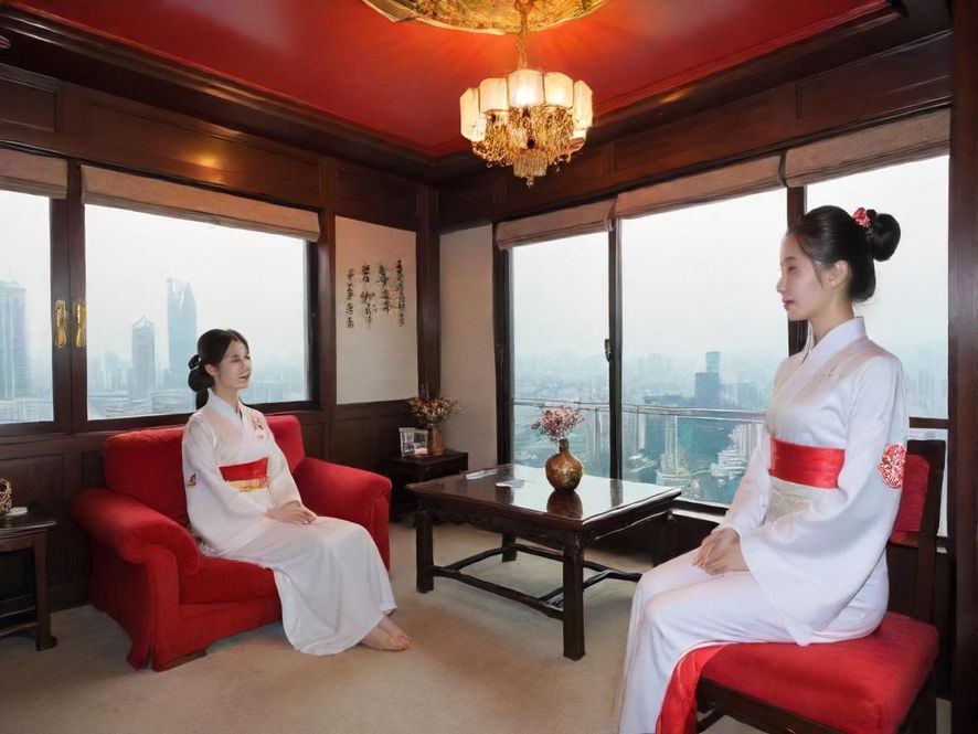 舒适温馨的会所休息区