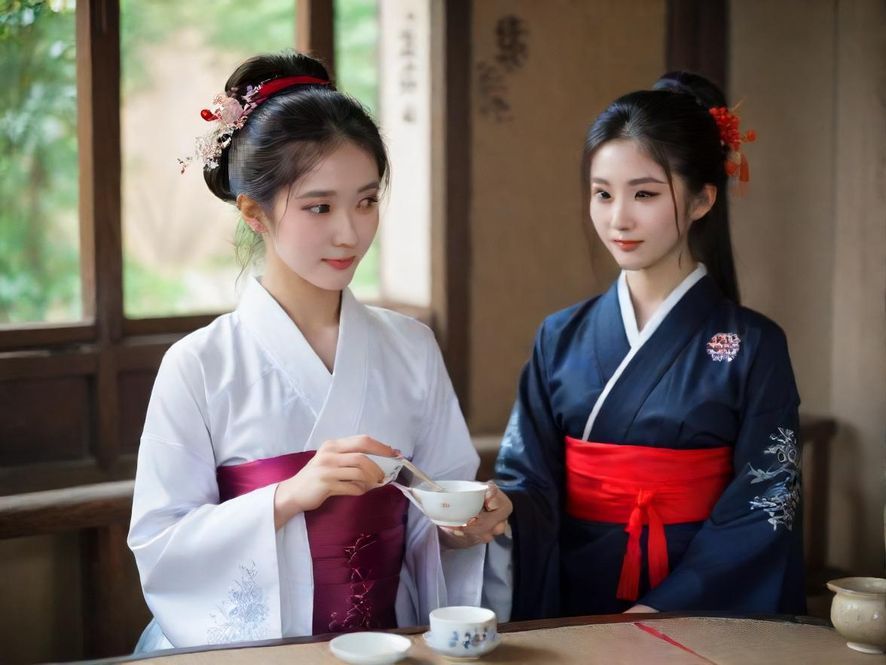 高端品茶环境一角