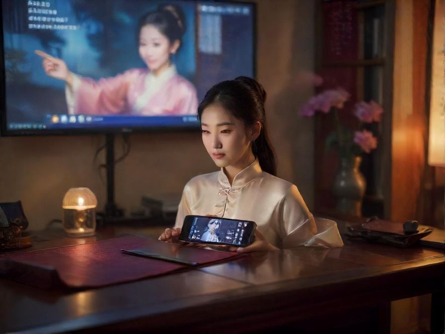 手机屏幕上的休闲娱乐论坛界面