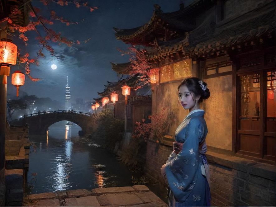 广州某私密会所入口,夜晚灯光柔和