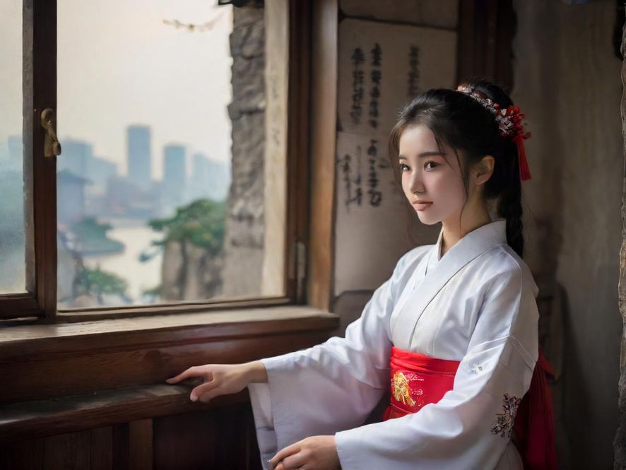 一只手拿着手机,屏幕上显示着论坛页面,背景是模糊的休闲场所