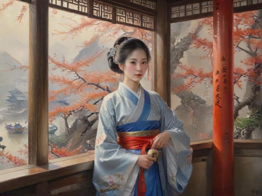 雅致私人包间 局部特写 电影感 内景环境