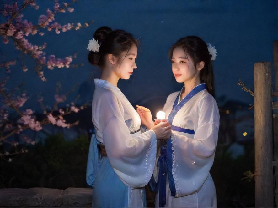 隐秘桑拿会所夜晚场景