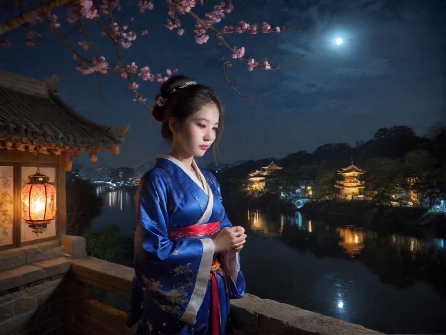 广州夜景氛围图