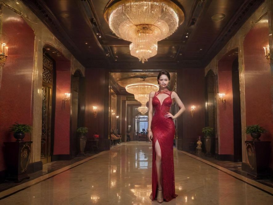 广州一品香会所入口大厅