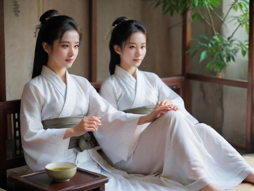 现代舒适会所茶室一角