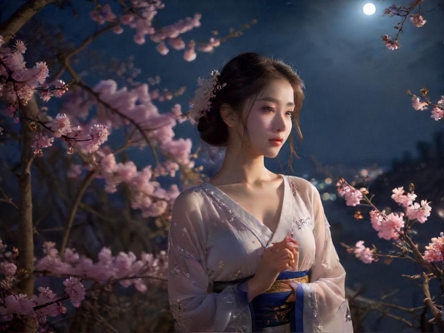 花社區夜场会所夜景外观