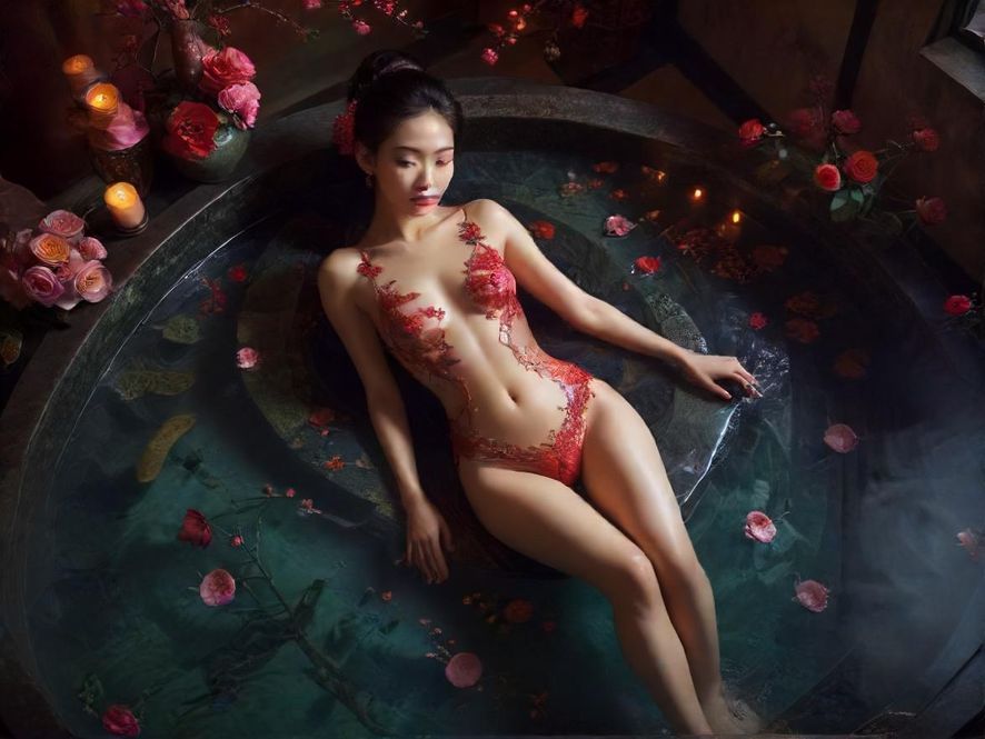 桑拿会所内部氛围图