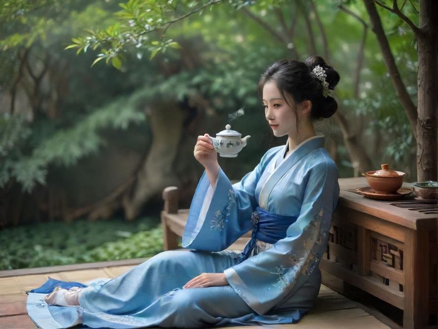 广州一间私密茶室，环境温馨舒适