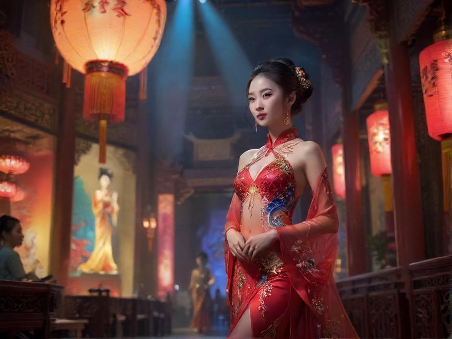 广州百花丛夜场内部环境