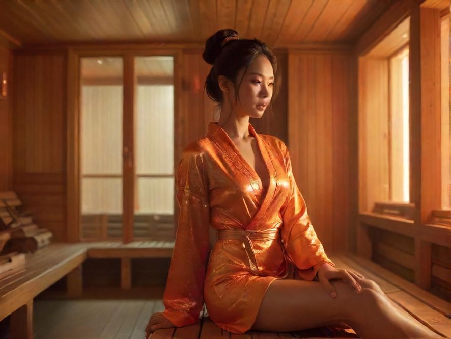 广州桑拿会所内部温馨场景