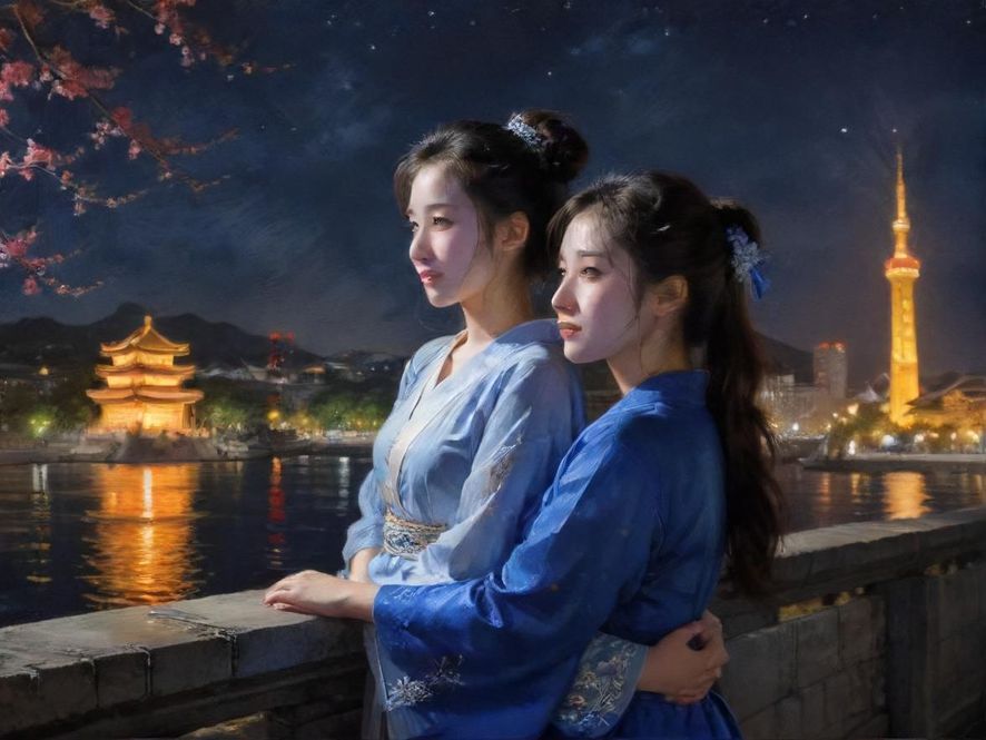 广州夜色下的休闲会所