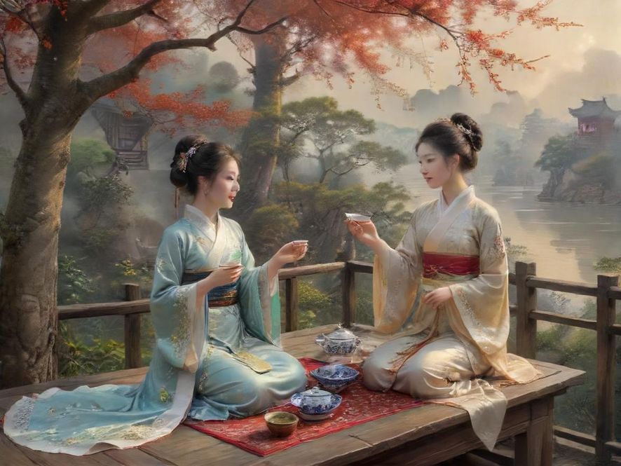 东莞高端茶会所茶艺表演现场