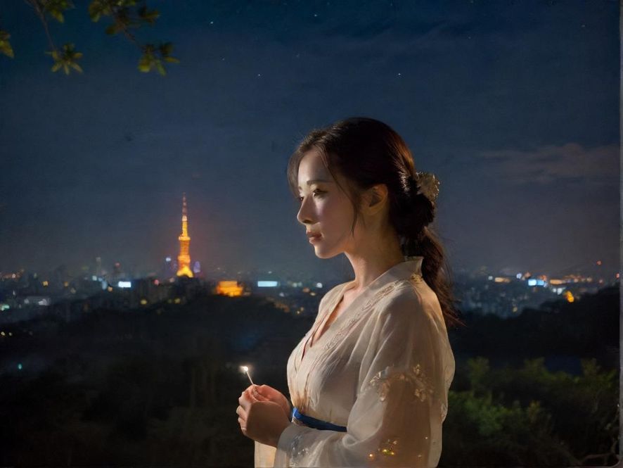 夜场桑拿会所夜景图