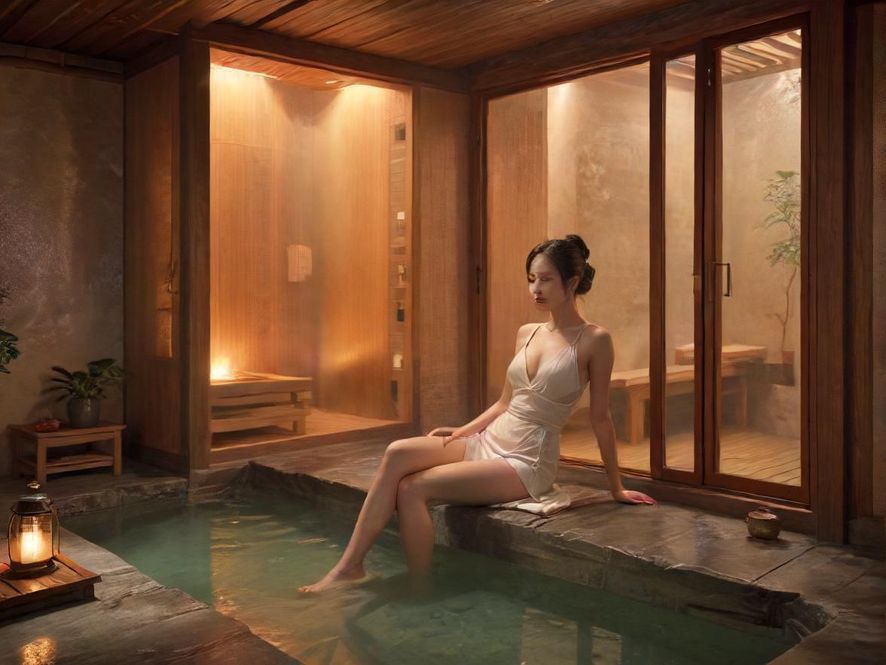 广州桑拿会所环境实拍图