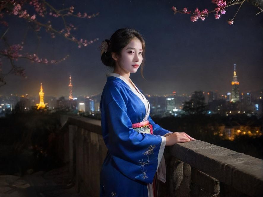 深圳休闲娱乐会所夜景背景