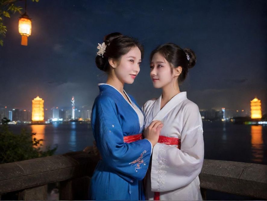 广州蒲典桑拿会所外观夜景